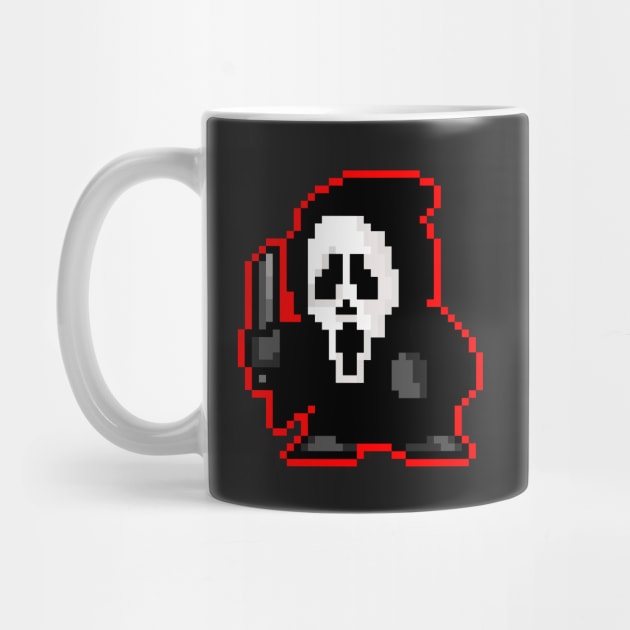 Pixel Ghostface by RetroPixelWorld